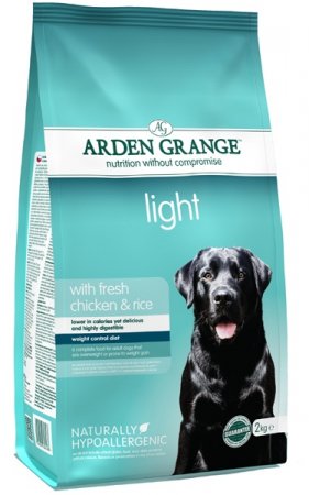 Arden Grange Adult dog Light w/Fresh Chicken & Rice 4.4lb